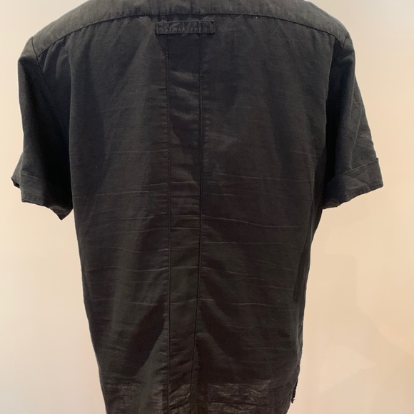 Men’s casual shirt black size L - Picture 2 of 4